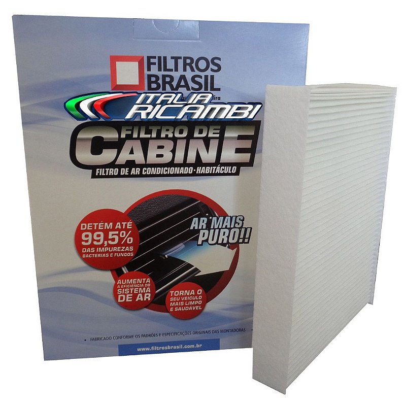 ELEMENTO FILTRO DE AR DA CABINE - FILTROS BRASIL - FB1106